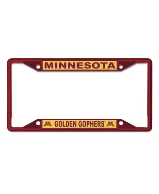 Wincraft Minnesota Golden Gophers Chrome Color License Plate Frame