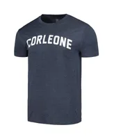 Men's Contenders Clothing Heather Navy The Godfather Corleone T-shirt