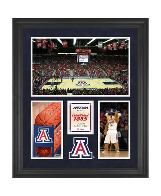 Arizona Wildcats McKale Center Framed 20" x 24" 3-Opening Collage