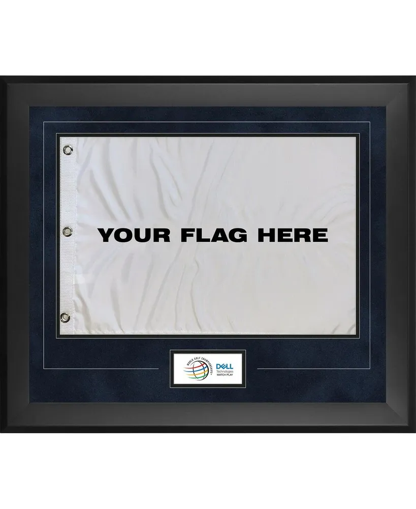 Wgc Dell Match Play 23'' x 27'' Pin Flag Frame