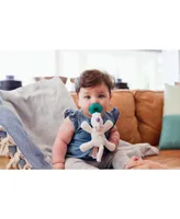 Wubbanub Baby 0 to 6m Pacifier - White Unicorn