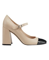 Marc Fisher Women's Charine Square Toe Block Heel Dress Pumps