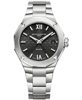 Baume & Mercier Women's Swiss Riviera Diamond (1/10 ct. t.w.) Stainless Steel Bracelet Watch 36mm
