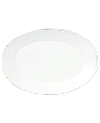 Vietri Melamine Lastra Oval Platter, 18"