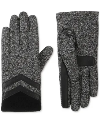 Isotoner Signature Women's Rib-Knit Fleece-Lined Gloves