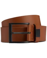 Hugo Boss Men's Connio Vegetable-Tanned Italian Leather Belt