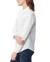 Gloria Vanderbilt Women's Amanda Long-Sleeve Fitted Shirt