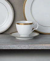 Noritake Charlotta Gold Set of 4 Cups, Service For 4