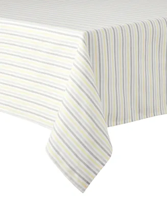 Martha Stewart Daisy Stripe Tablecloth, 60" x 84"