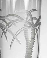 Rolf Glass Palm Tree Cooler Highball Glass 15oz