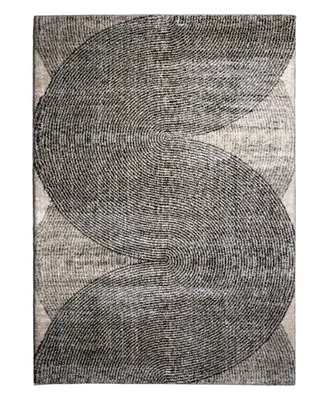 Orian Rugs Cloud 19 Vinyle Tracks 7'10" x 10'10" Area Rug