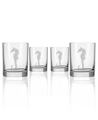 Rolf Glass Seahorse Double Old Fashioned 14Oz