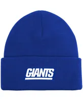 Big Boys and Girls Royal New York Giants Basic Cuffed Knit Hat