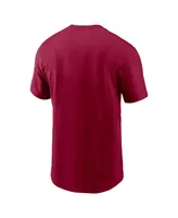 Men's Nike Burgundy Washington Commanders Muscle T-shirt