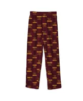 Big Boys Burgundy Washington Commanders Team Color Pajama Pants