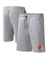 Men's Msx by Michael Strahan Heather Gray Cleveland Browns Trainer Shorts