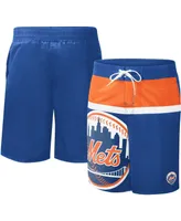 Men's G-iii Sports by Carl Banks Royal New York Mets Sea Wind Swim Shorts