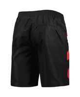 Men's G-iii Sports by Carl Banks Black Toronto Raptors Sea Wind Swim Trunks