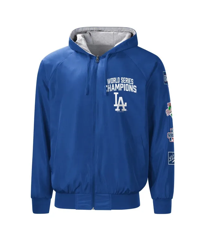 Men's G-III Sports by Carl Banks Royal Los Angeles Dodgers Earned Run Full-Zip Jacket Size: Small