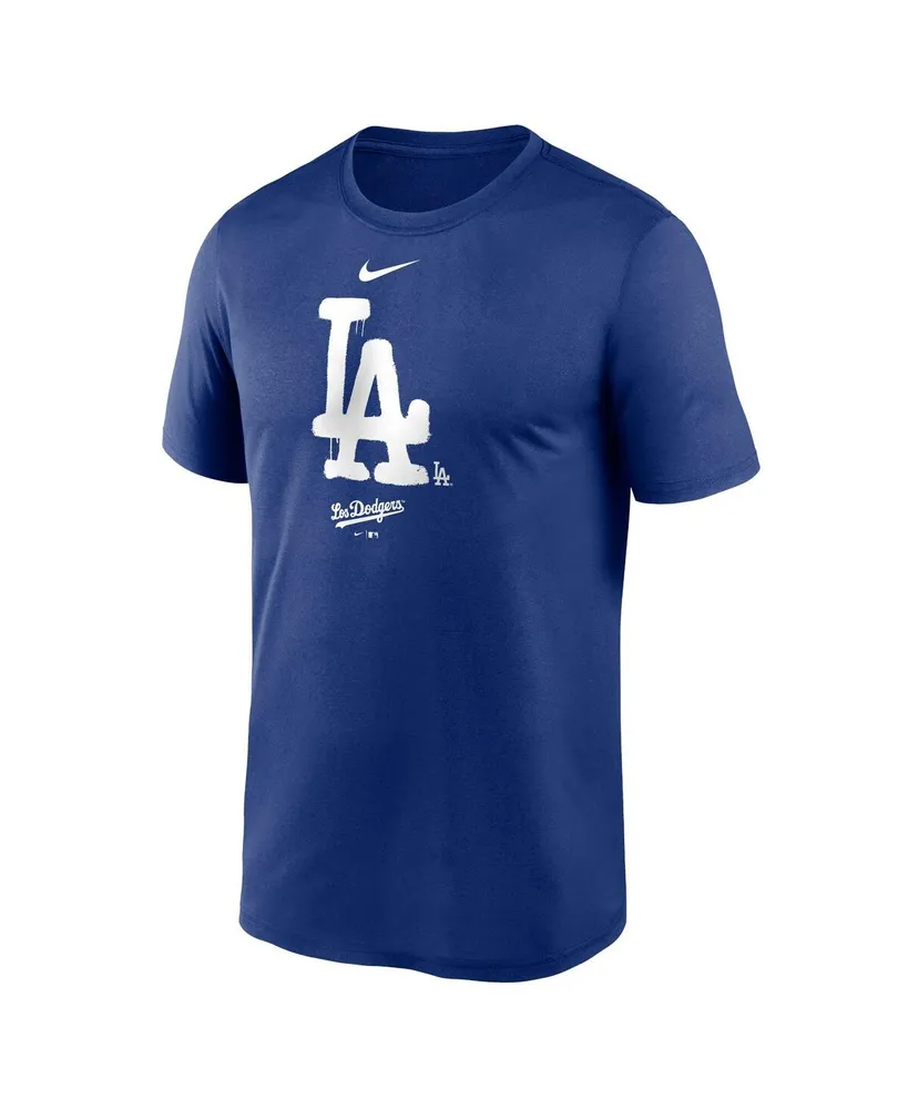 Men's Nike Royal Los Angeles Dodgers City Connect Logo T-shirt