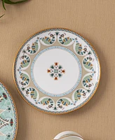 Noritake Serene Garden 4 Piece Salad Plates Set, 8.25", Service for 4