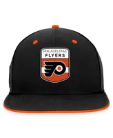 Men's Fanatics Black Philadelphia Flyers 2023 Nhl Draft Snapback Hat