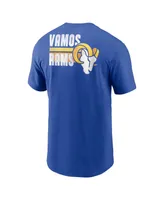 Men's Nike Royal Los Angeles Rams Blitz Essential T-shirt