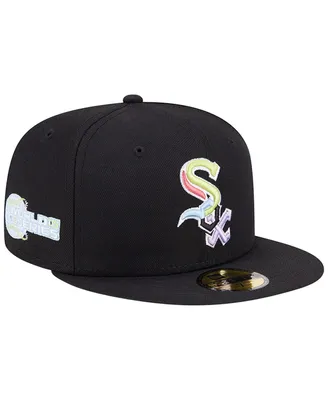 Men's New Era Black Chicago White Sox Multi-Color Pack 59FIFTY Fitted Hat