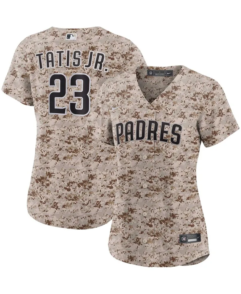 Women's Nike Fernando Tatis Jr. Camo San Diego Padres Usmc Alternate Replica Player Jersey