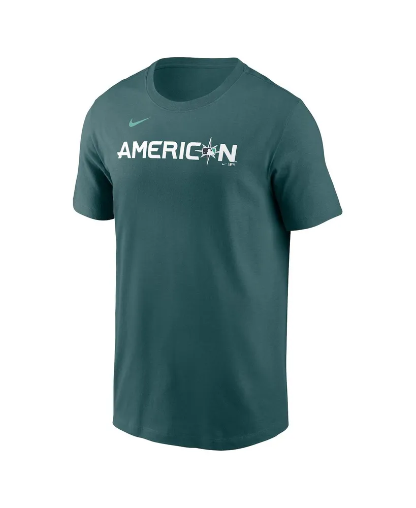 Men's Nike Teal 2023 Mlb All Star Game Wordmark T-shirt