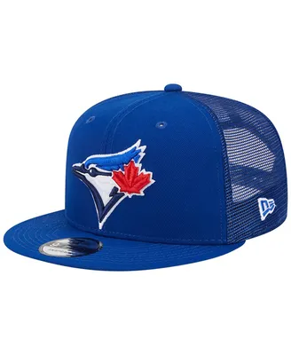 Men's New Era Royal Toronto Blue Jays Team Color Trucker 9FIFTY Snapback Hat