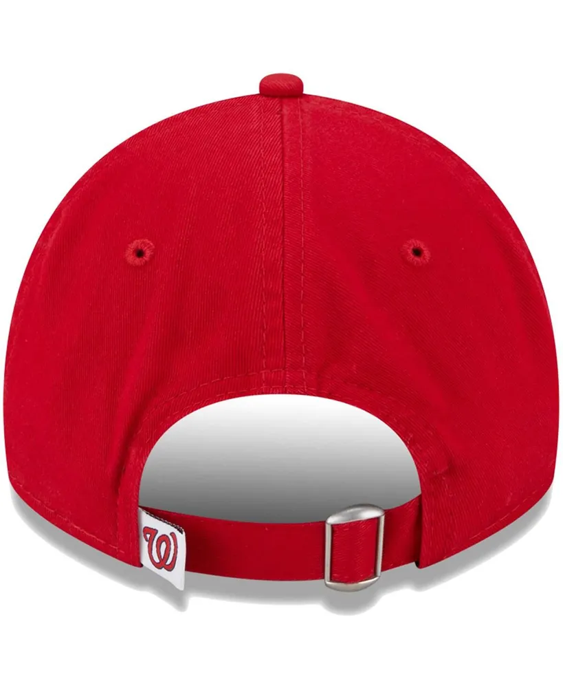 Little Boys and Girls New Era Red Washington Nationals Team 9TWENTY Adjustable Hat