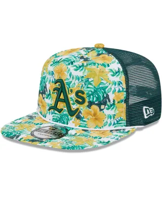 Men's New Era Oakland Athletics Tropic Floral Golfer Snapback Hat