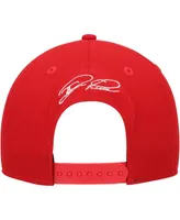 Men's New Era Scarlet Ryan Preece Logo 9FORTY Adjustable Hat