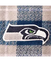 Women's Little Earth Seattle Seahawks Plaid Blanket Scarf