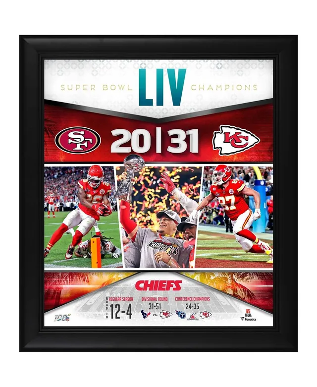 Lids Travis Kelce Kansas City Chiefs Fanatics Authentic Framed 15 x 17  Player Panel Collage