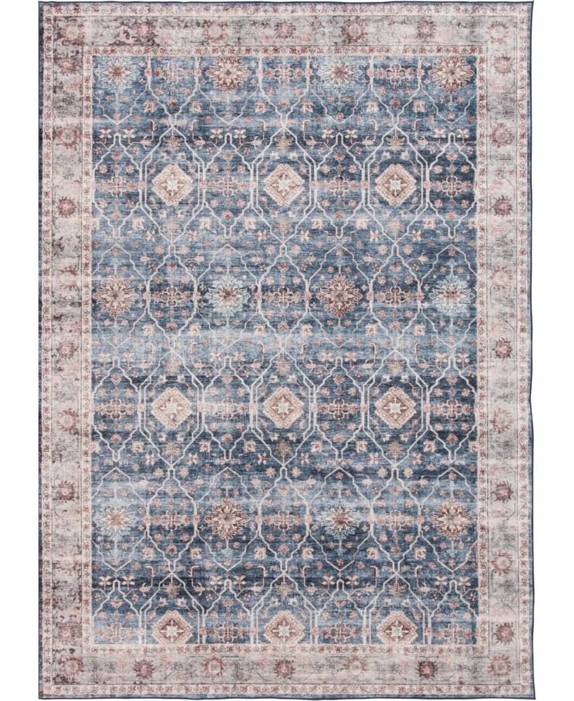 Km Home Revitalize Washable Velsen 7'6" x 9'6" Area Rug