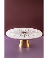 Gauri Kohli Sunshine Marble Cake Stand - 12"