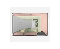 The Ridge Aluminum Rose Gold: Money Clip Wallet