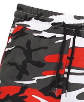 Galaxy By Harvic Men's Camo Printed French Terry Shorts, Pack of 3