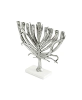 Michael Aram Palm Small Menorah Nickelplate