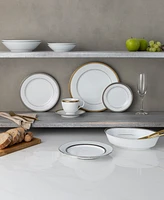 Noritake Charlotta Platinum 5 Piece Place Setting