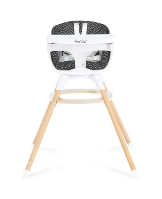 Evolur Baby Ann Beechwood 4-in-1 Highchair