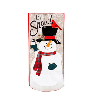 Let it Snow! Everlasting Impression Textile Decor Flag