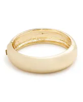 On 34th Gold-Tone Hinge Bangle Bracelet, Created for Macy's