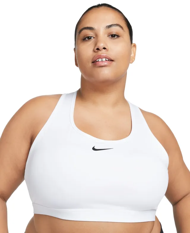 Nike Women's Longline Medium Impact Sports Bra - Macy's