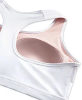 Nike Plus Active Medium-Support Padded Logo Sports Bra