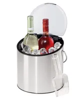 Oggi 3.8 Litre Double Wall Ice Wine Bucket with Ice Scoop Set