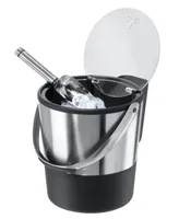 Oggi 3.8 Litre Ice Bucket with Flip Top Lid and Ice Scoop