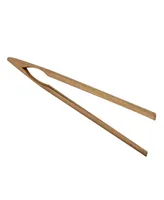 Joyce Chen 6.5" Burnished Bamboo Tongs Tongs